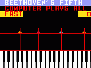 Melody Blaster screenshot 2 for Intellivision